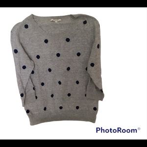 Madewell Polka Dot sweater